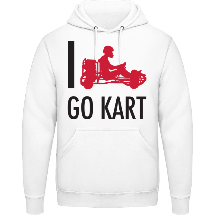 I Love Go Kart Sweat à capuche contain pic