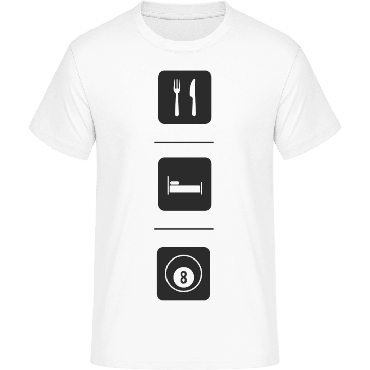 Eat Sleep Billiard T-Shirt 0 image