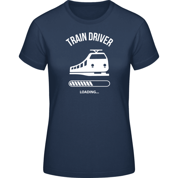 Train Driver Loading T-shirt för kvinnor contain pic