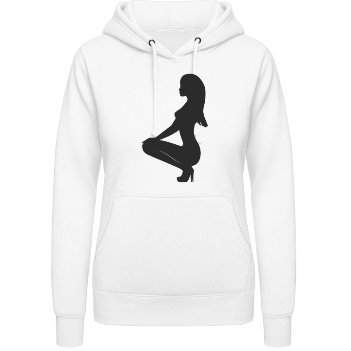 Hot Woman Silhouette Vrouwen Hoodie contain pic