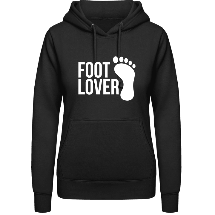 Foot Lover Sudadera con capucha para mujer contain pic