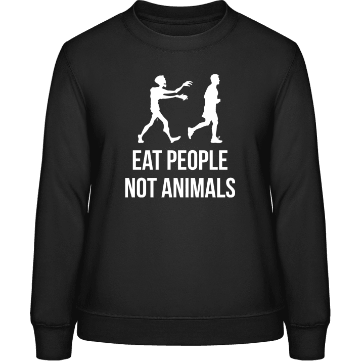 Eat People Not Animals Sweatshirt för kvinnor contain pic