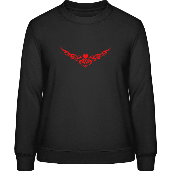 Heart Tribal Sweat-shirt pour femme contain pic