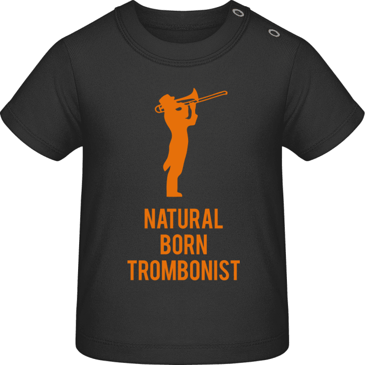 Natural Born Trombonist Baby T-skjorte contain pic