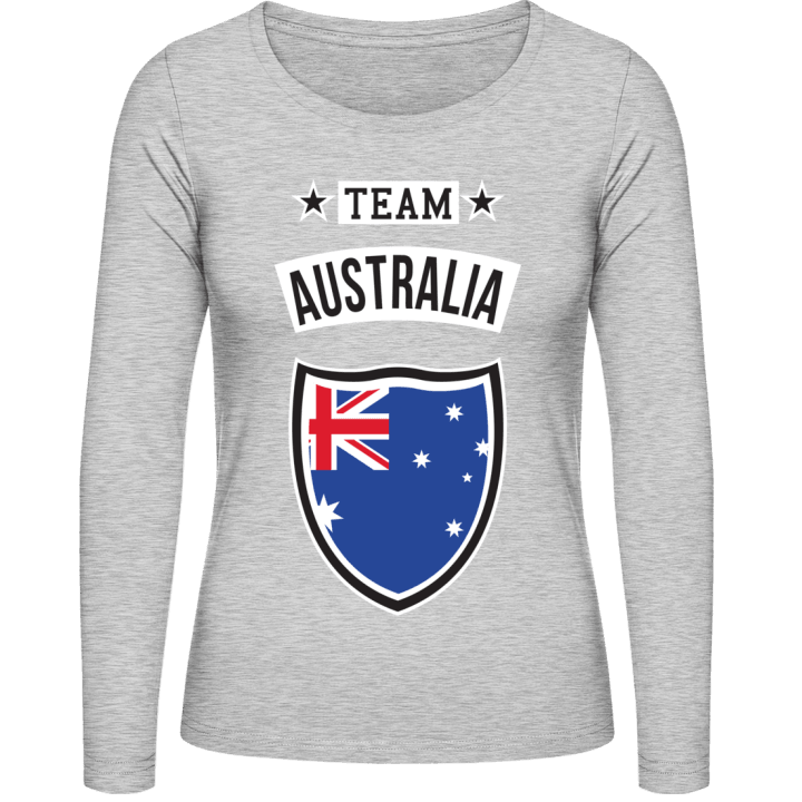 Team Australia Camisa de manga larga para mujer contain pic