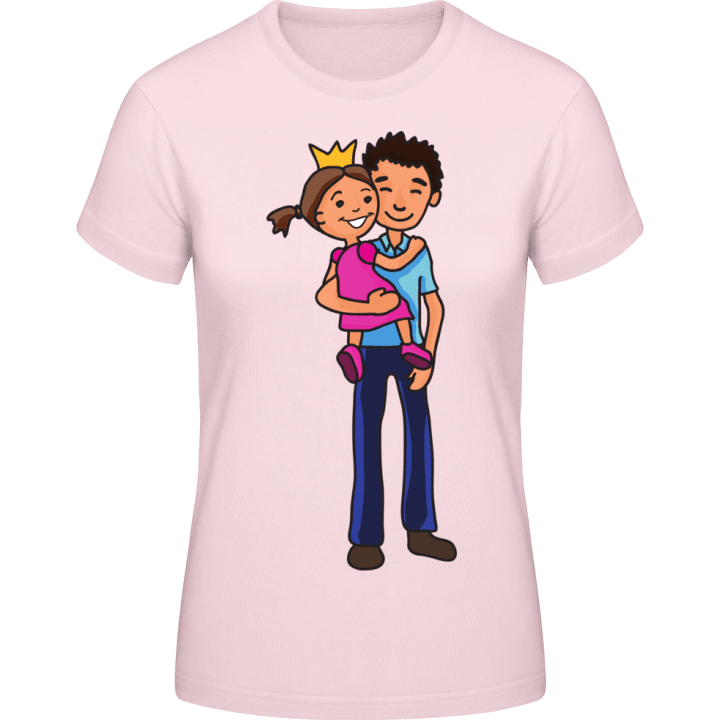 Princess And Dad T-shirt för kvinnor 0 image