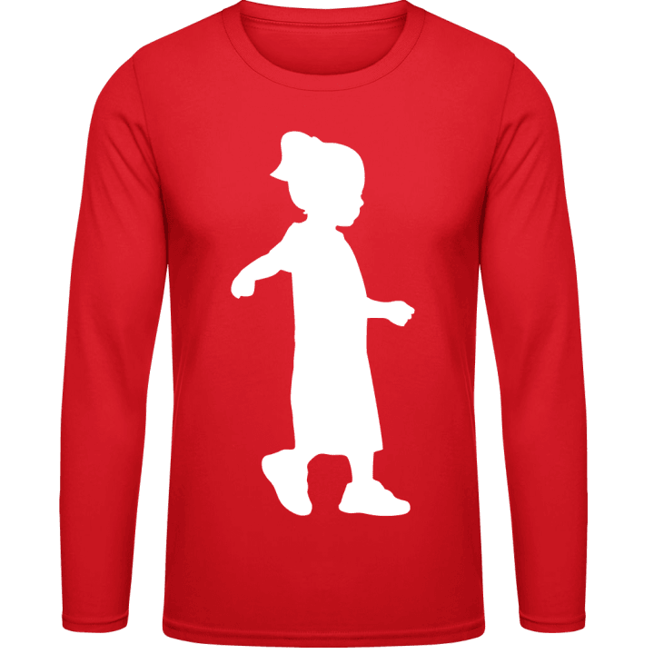 Infant Little Girl Shirt met lange mouwen 0 image