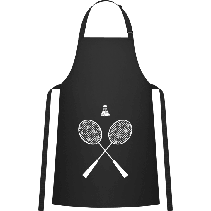 Badminton Equipment Kitchen Apron contain pic