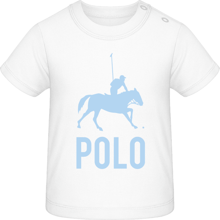 Polo Player Camiseta de bebé contain pic