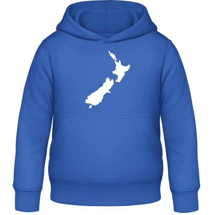 New Zealand Country Map Sweat à capuche pour enfants contain pic