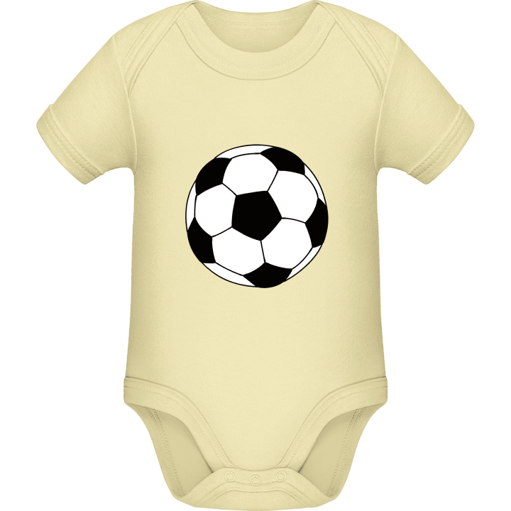 Soccer Ball Classic Baby Romper contain pic