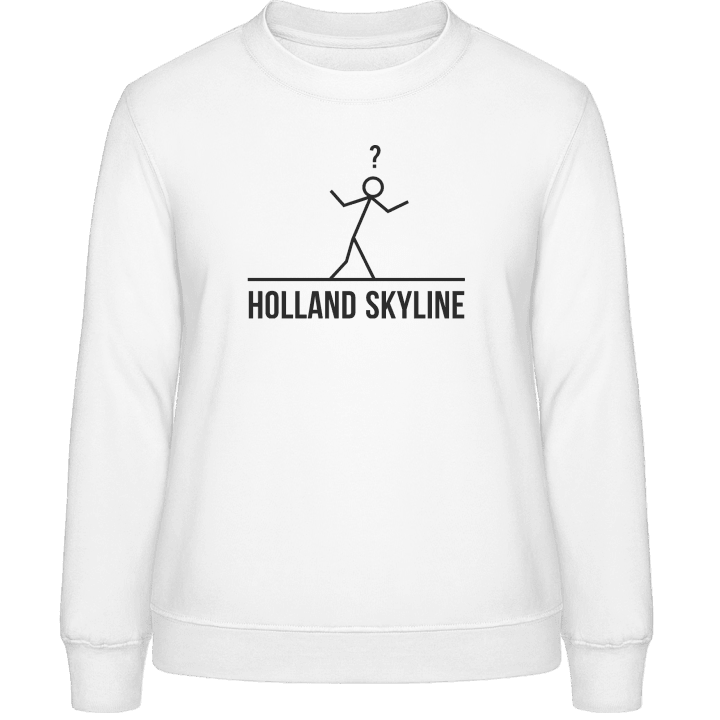 Holland Flat Skyline Sweat-shirt pour femme contain pic
