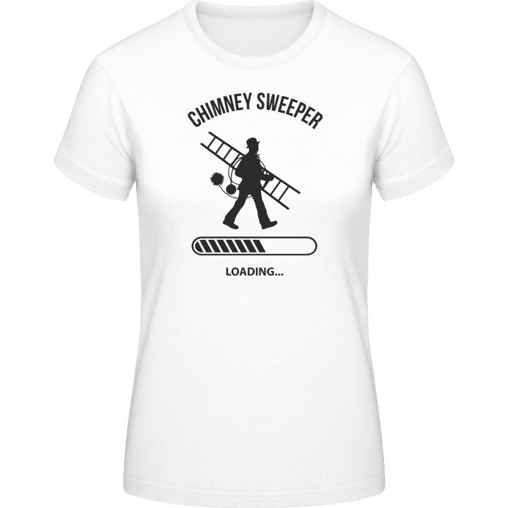 Chimney Sweeper Loading T-skjorte for kvinner contain pic