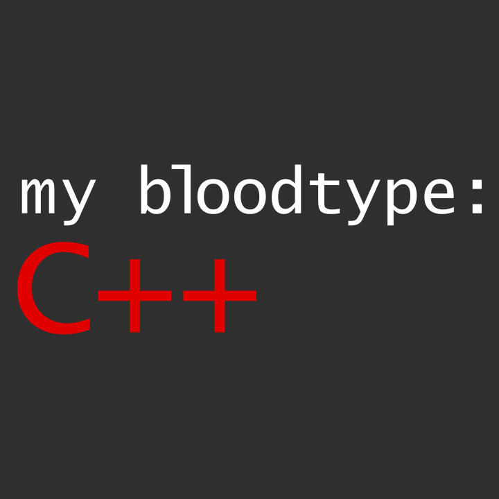 My Bloodtype C++ Hættetrøje 0 image