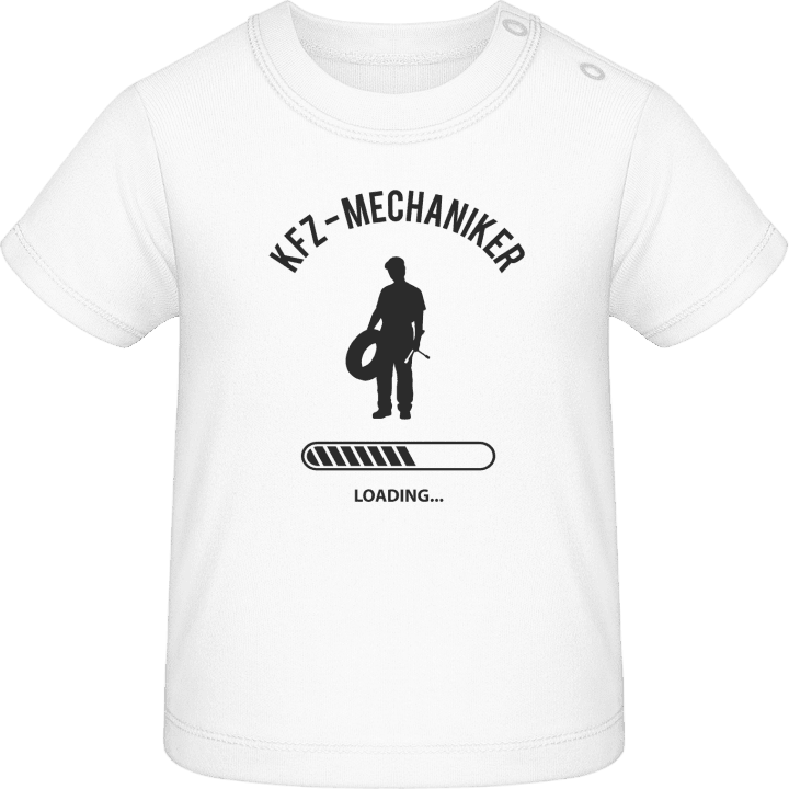 KFZ Mechaniker Loading Camiseta de bebé contain pic