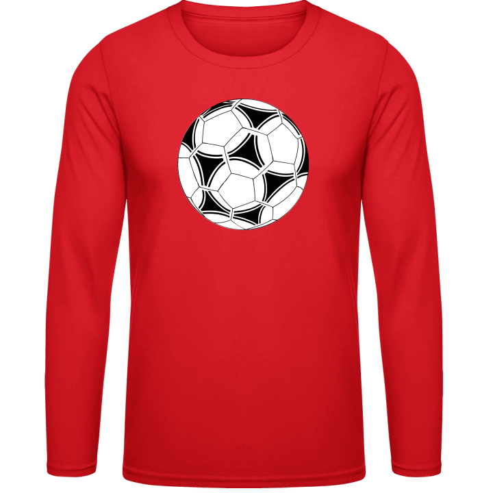 Soccer Ball Langermet skjorte contain pic