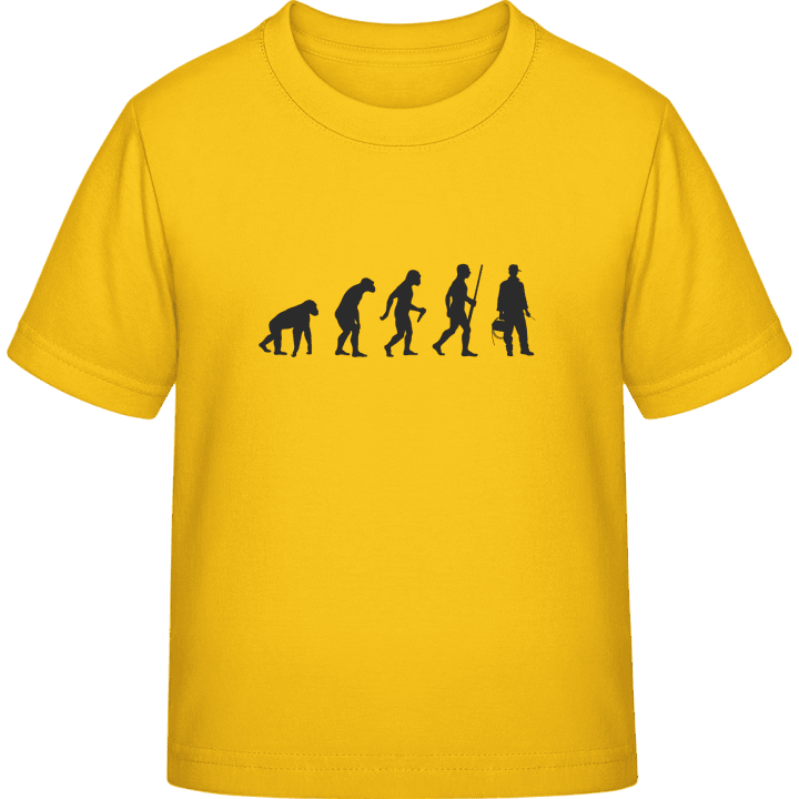 Electrician Evolution T-shirt för barn contain pic