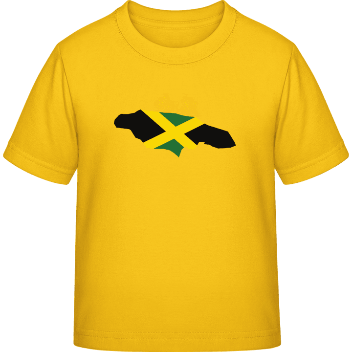 Jamaica Map T-shirt för barn contain pic