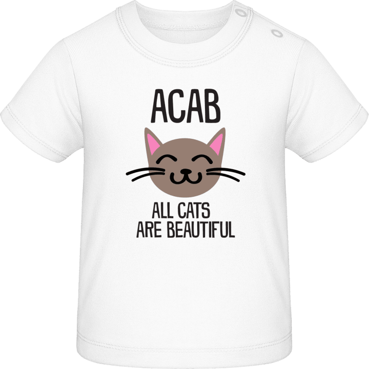 ACAB All Cats Are Beautiful Baby T-Shirt 0 image