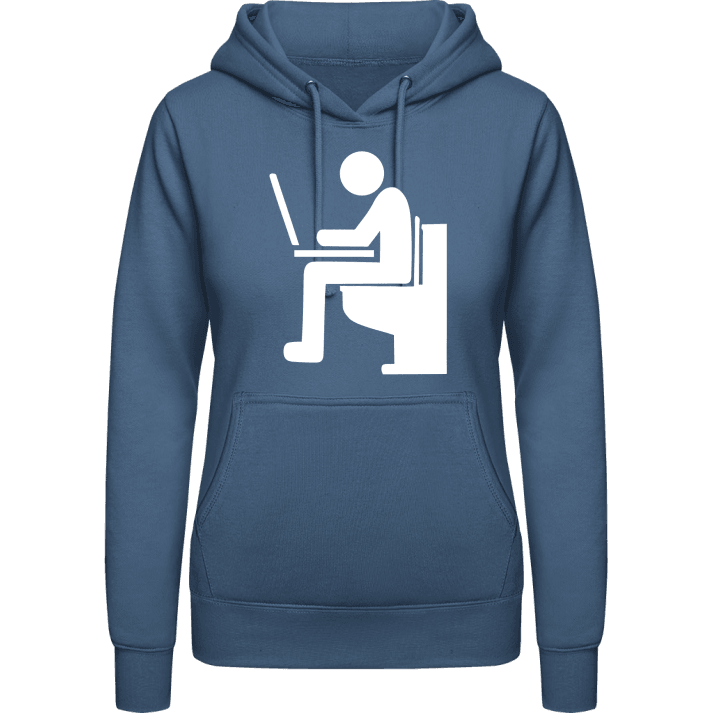 Toilet Worker Women Hoodie contain pic