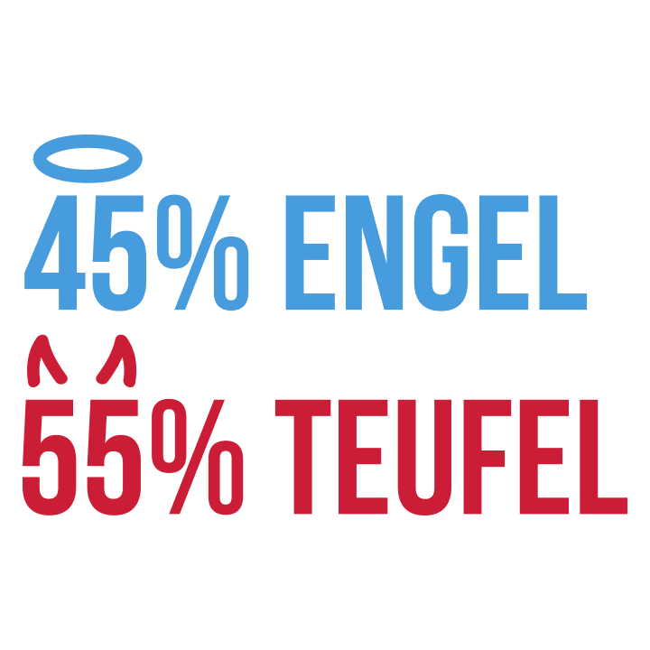 45% Engel 55% Teufel T-shirt för kvinnor 0 image