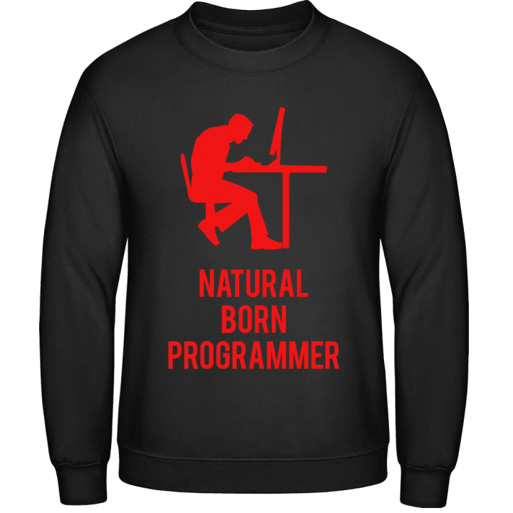 Natural Born Programmer Sudadera contain pic