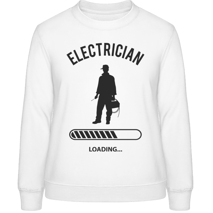Electrician Loading Frauen Sweatshirt contain pic