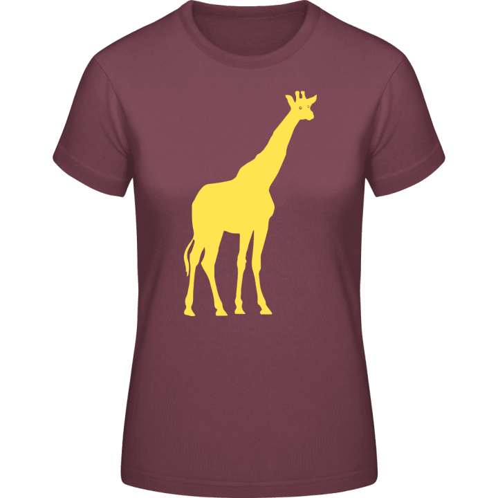 Giraffe Silhouette T-shirt för kvinnor 0 image