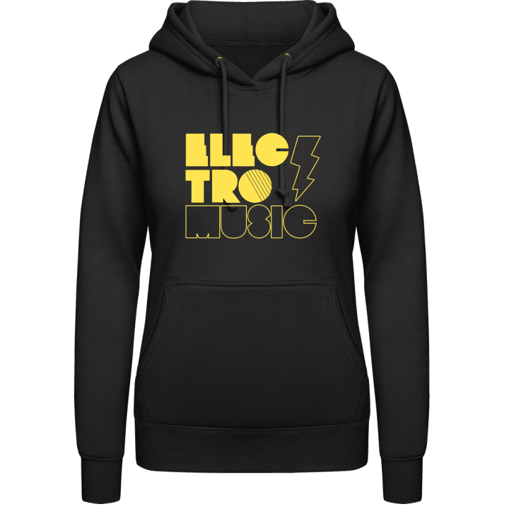 Electro Music Vrouwen Hoodie contain pic