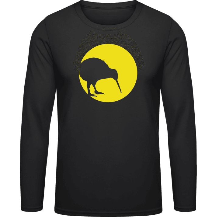 Kiwi Bird In The Moonlight Langarmshirt 0 image
