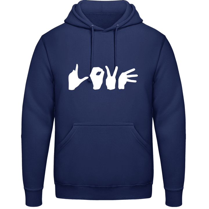 Love Hand Signs Hoodie contain pic