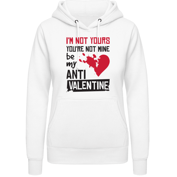 Be My Anti Valentine Vrouwen Hoodie 0 image