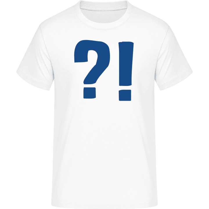 Vraagteken uitroepteken T-Shirt 0 image