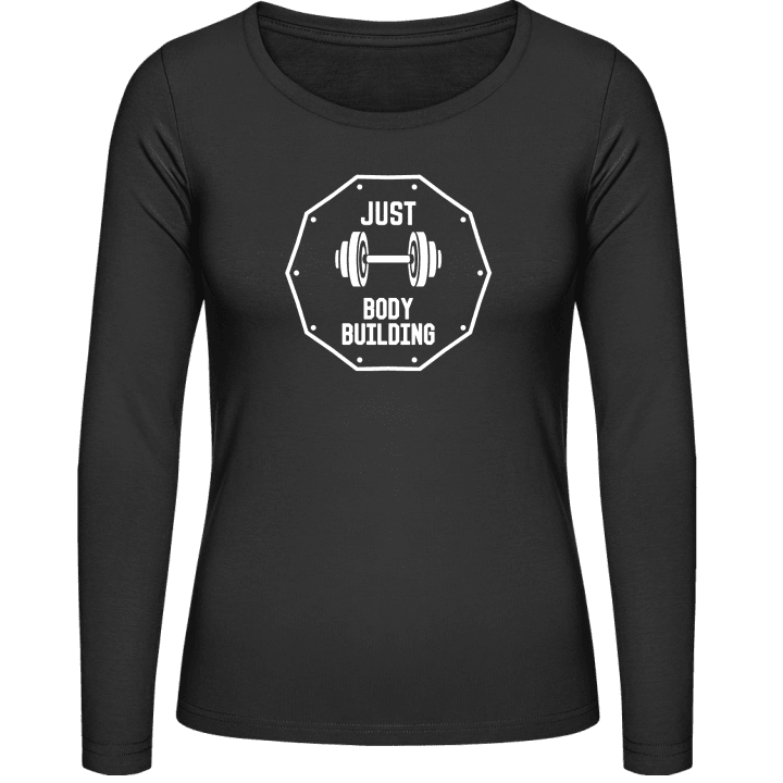 Just Body Building Camisa de manga larga para mujer contain pic