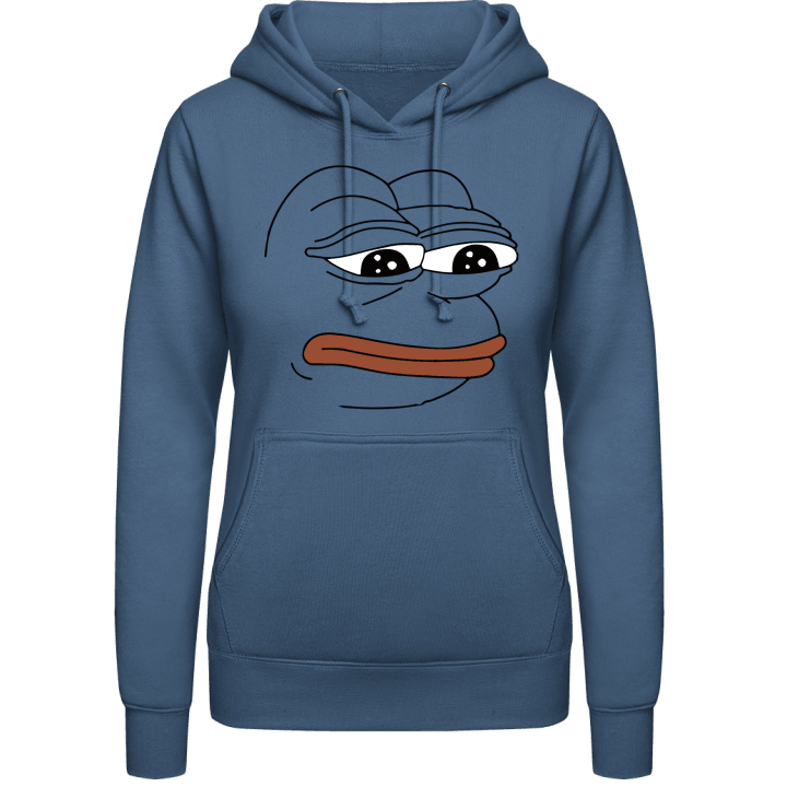 Pepe the Frog Meme Hoodie för kvinnor 0 image