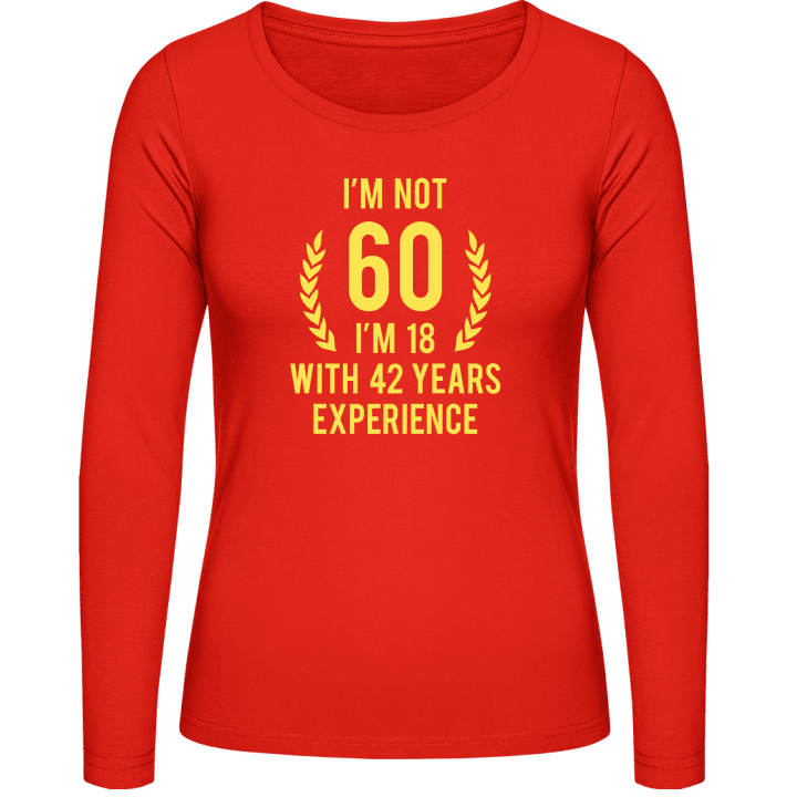 60 Years Birthday Vrouwen Lange Mouw Shirt 0 image