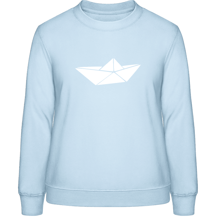 Paper Ship Icon Frauen Sweatshirt 0 image