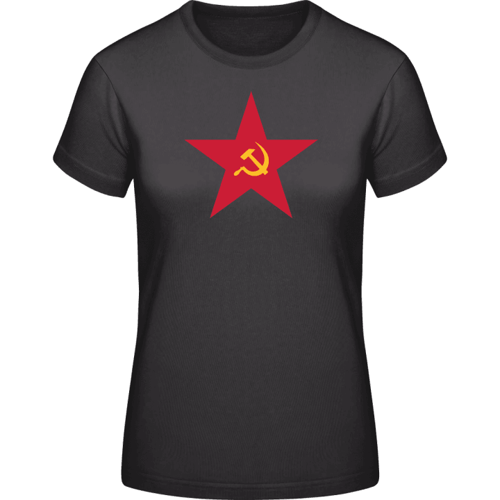 Communism Star T-shirt för kvinnor contain pic