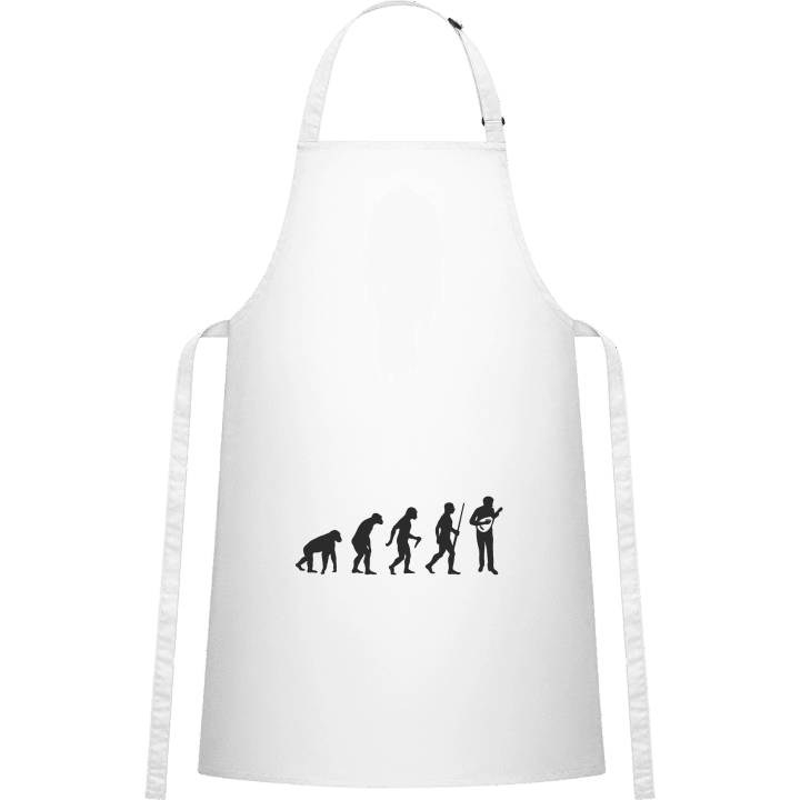 Mandolinist Evolution Förkläde för matlagning contain pic