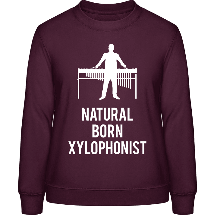 Natural Born Xylophonist Sweatshirt för kvinnor contain pic