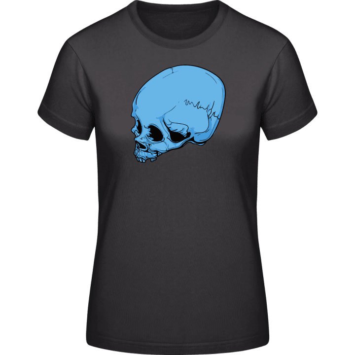 Blue Skull Women T-Shirt 0 image
