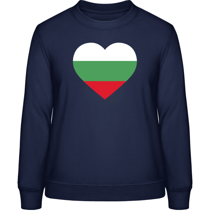 Bulgaria Heart Genser for kvinner contain pic