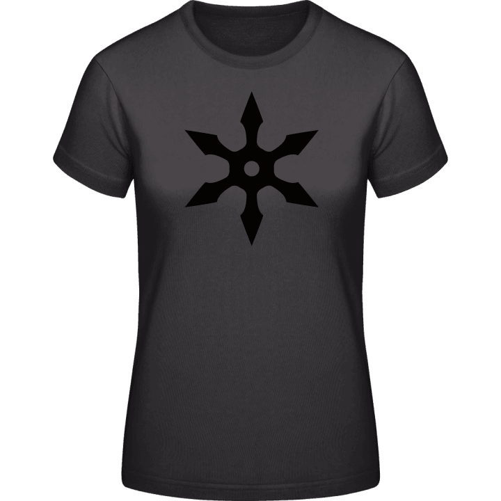 Ninja Star T-shirt för kvinnor contain pic