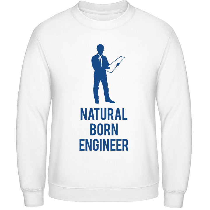 Natural Born Engineer Sudadera contain pic