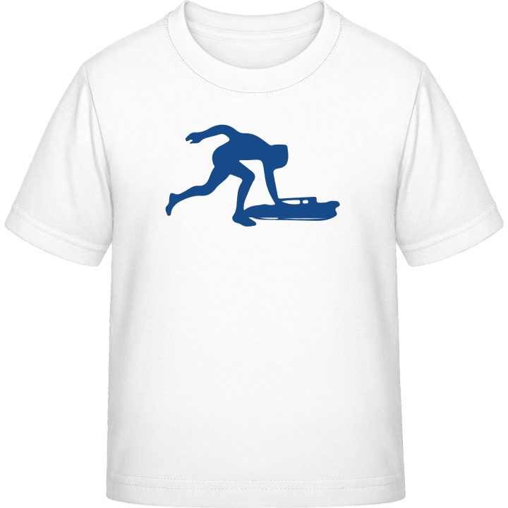 Skeleton Sliding Kids T-shirt contain pic