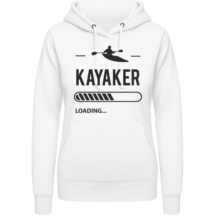 Kayaker Loading Hoodie för kvinnor contain pic