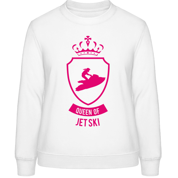 Queen of Jet Ski Vrouwen Sweatshirt contain pic