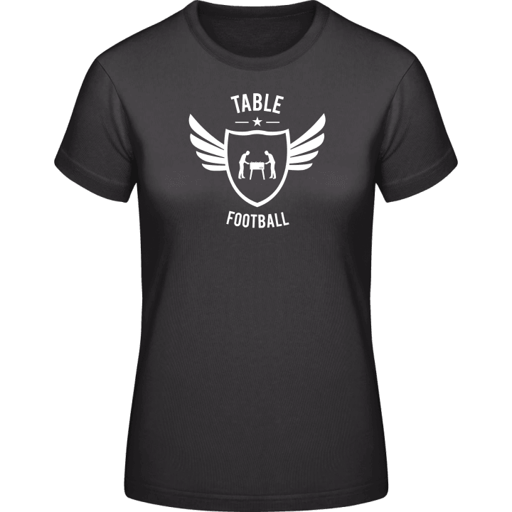 Table Football Winged T-shirt för kvinnor contain pic