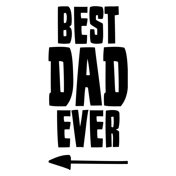 Best Dad Ever Arrow Sweat à capuche pour enfants 0 image