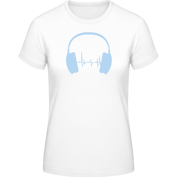 Headphone and Beat T-skjorte for kvinner contain pic